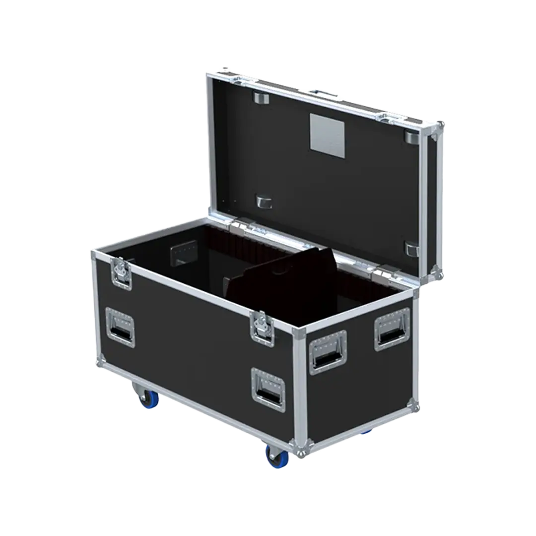 Silvabacc Flightcase Model S Black GP Case Trunk PRO TOUR 120 (116x56x56cm WID)