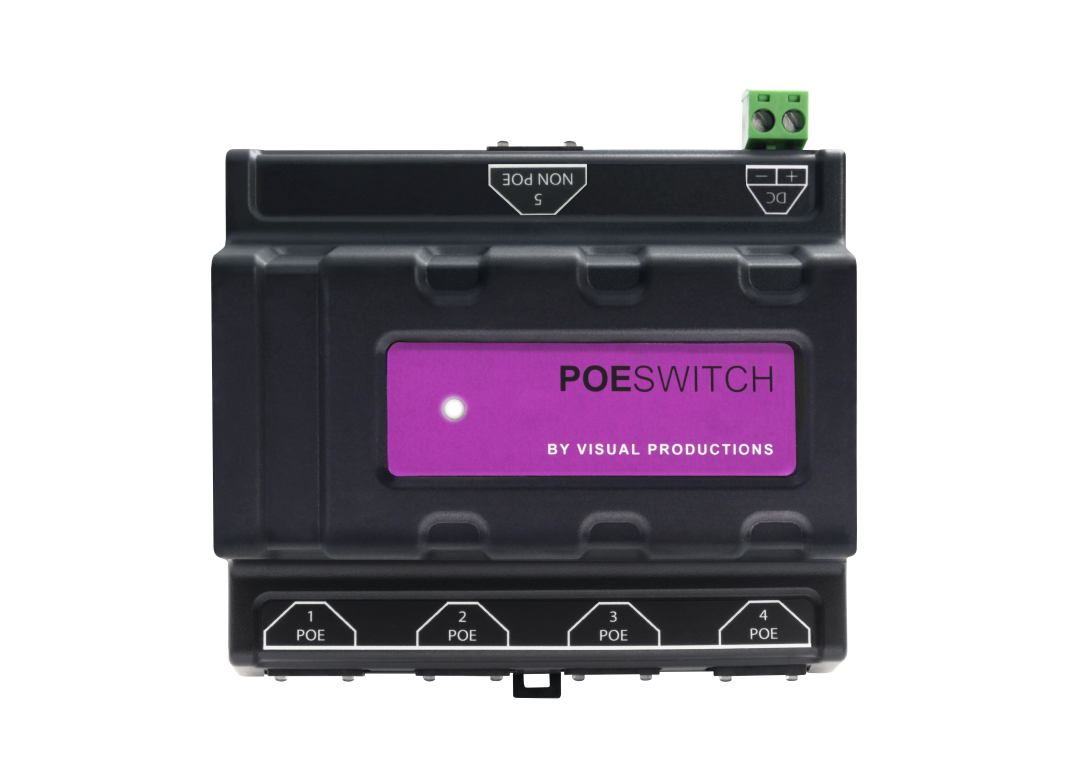 Visual Productions PoeSwitch